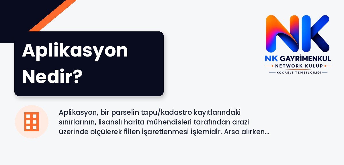 Aplikasyon Nedir?