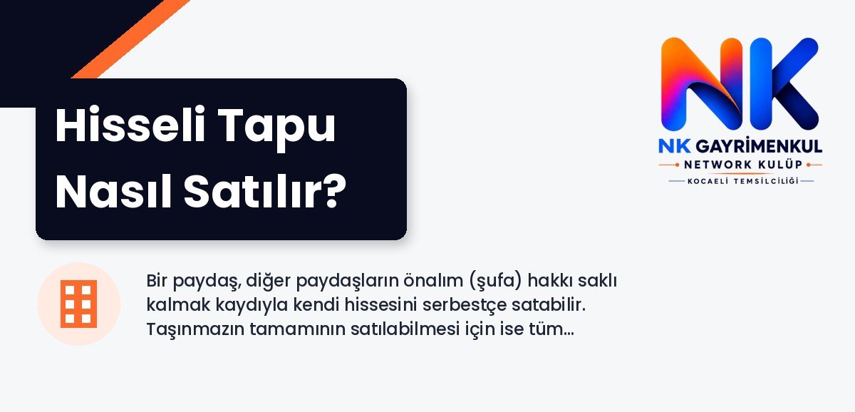 Hisseli Tapu Nasıl Satılır?