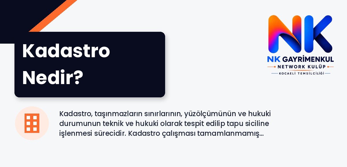 Kadastro Nedir?