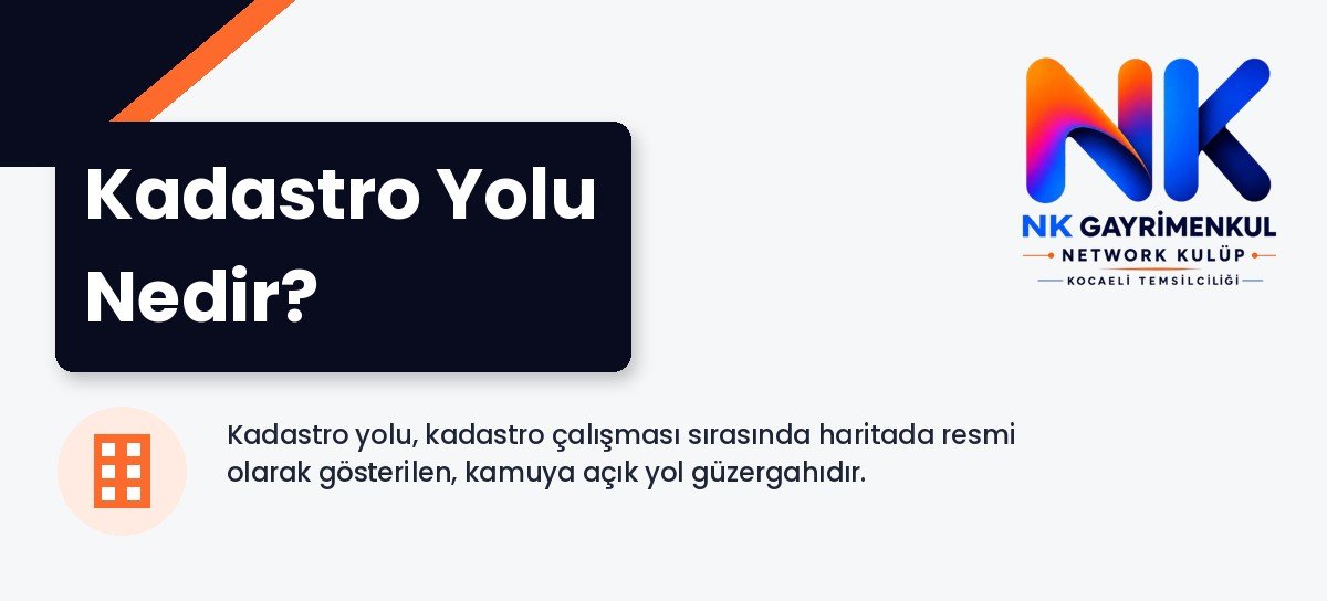 Kadastro Yolu Nedir?